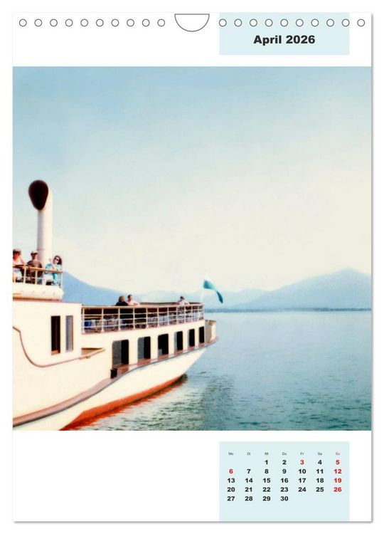 Produktbild: Blaues Land (Wandkalender 2026 DIN A4 hoch), CALVENDO Monatskalender