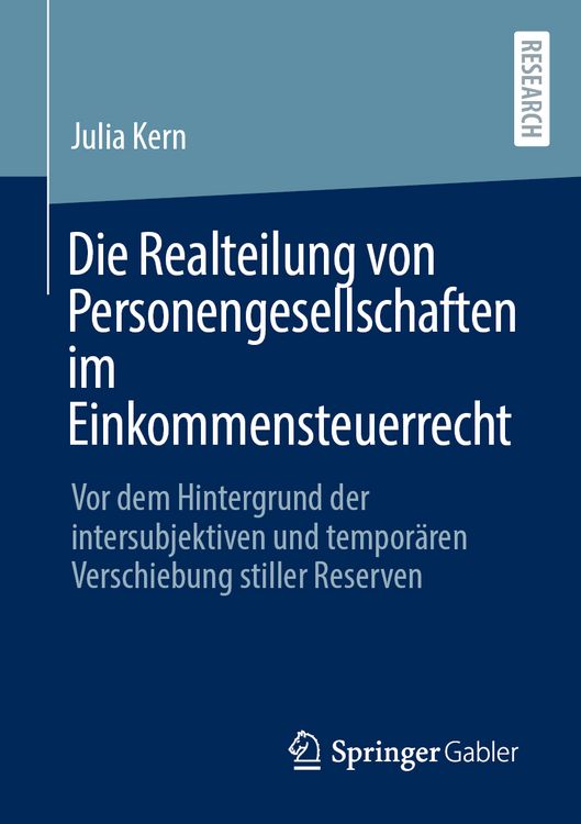 Produktbild: Die Realteilung von Personengesellschaften im Einkommensteuerrecht