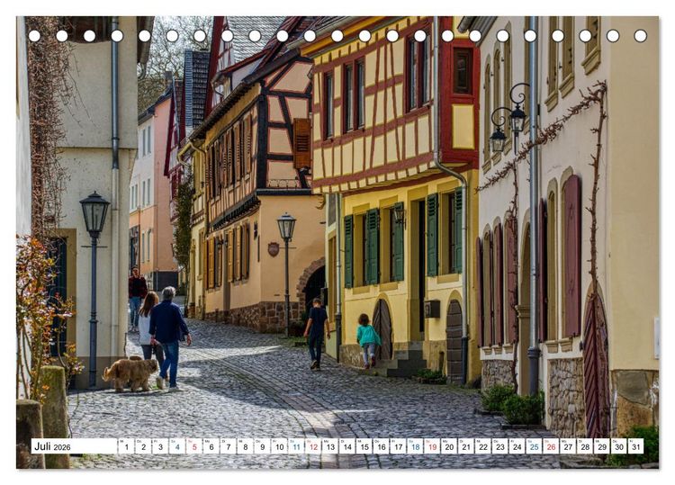 Produktbild: Meisenheim - Die Perle im Glantal (Tischkalender 2026 DIN A5 quer), CALVENDO Monatskalender
