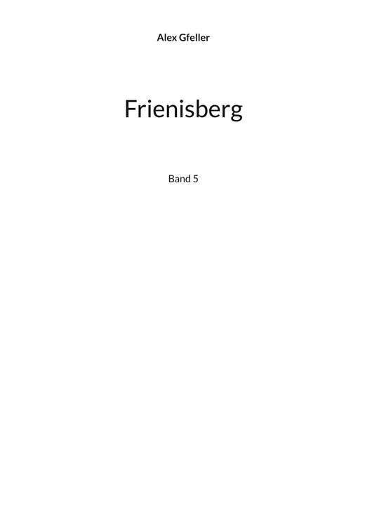 Produktbild: Frienisberg