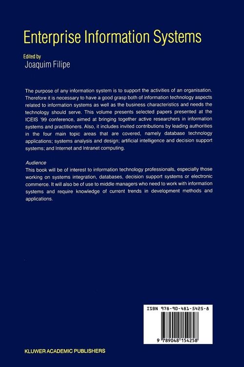 Produktbild: Enterprise Information Systems