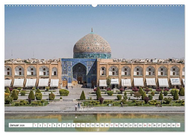 Produktbild: St&auml;dte des Irans - Isfahan (hochwertiger Premium Wandkalender 2026 DIN A2 quer), Kunstdruck in Hochglanz