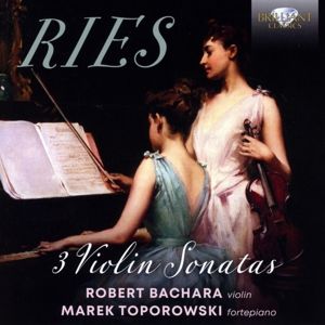 Produktbild: Ries:3 Violin Sonatas