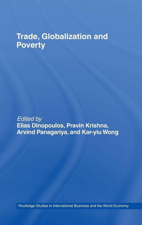 Produktbild: Trade, Globalization and Poverty