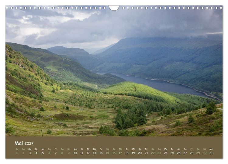 Produktbild: Schottland - Reise durch die Highlands und zur Isle of Skye (Wandkalender 2027 DIN A3 quer), CALVENDO Monatskalender