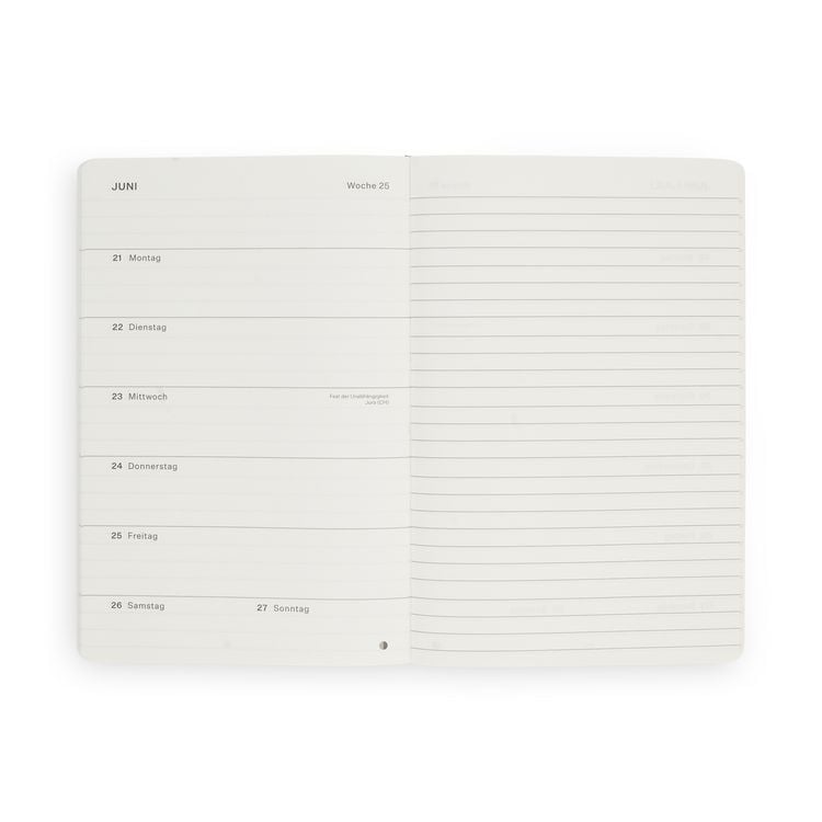 Produktbild: PlanA Kalender A5 Softcover Moss Green