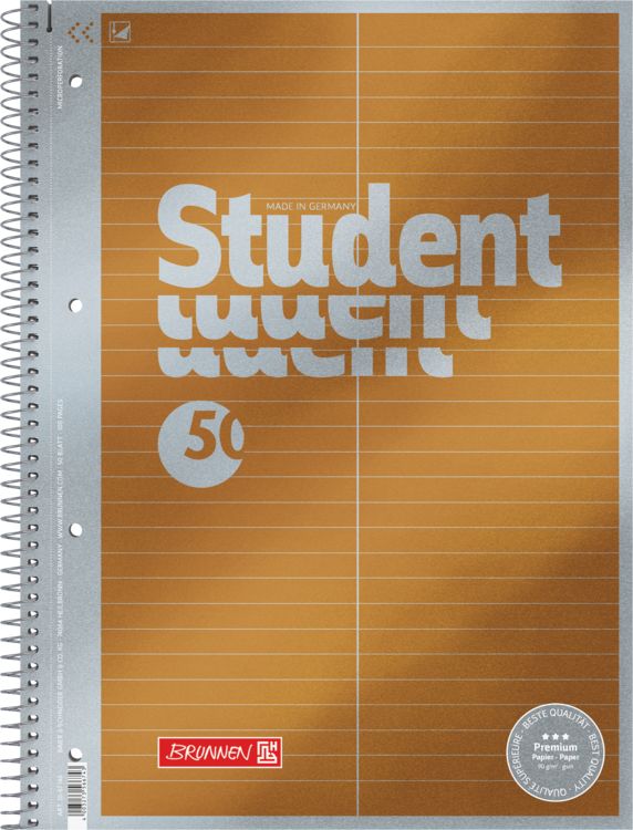 Produktbild: Brunnen Collegeblock A4 Vokabel Premium