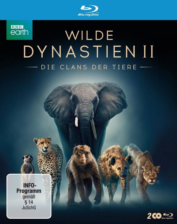 Produktbild: WILDE DYNASTIEN II - Die Clans der Tiere [2 BRs]
