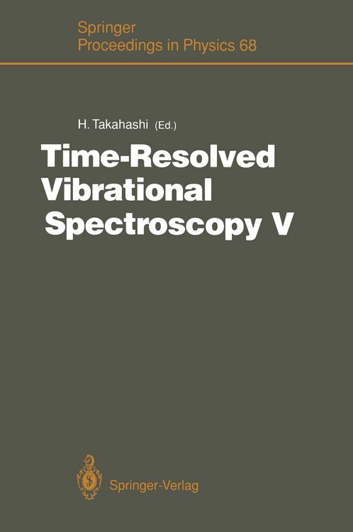Produktbild: Time-Resolved Vibrational Spectroscopy V