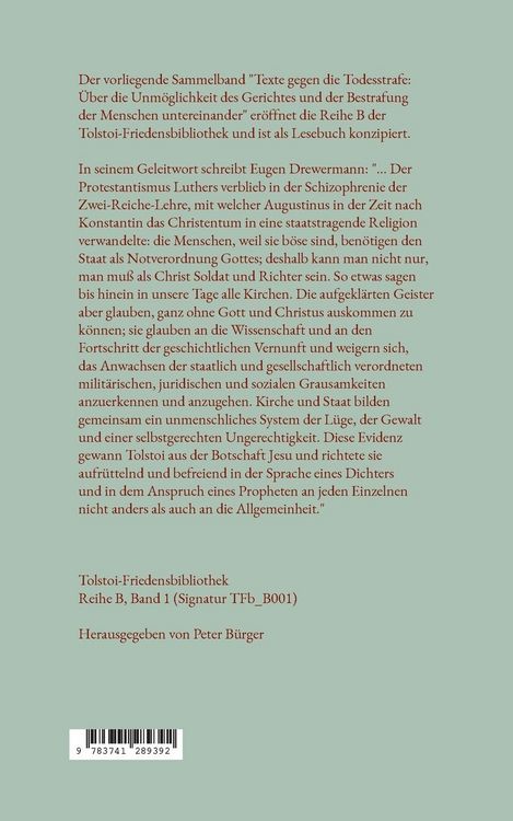 Produktbild: Texte gegen die Todesstrafe