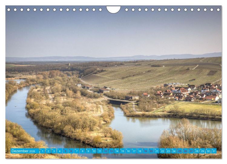 Produktbild: Natur pur - Volkach am Main (Wandkalender 2026 DIN A4 quer), CALVENDO Monatskalender