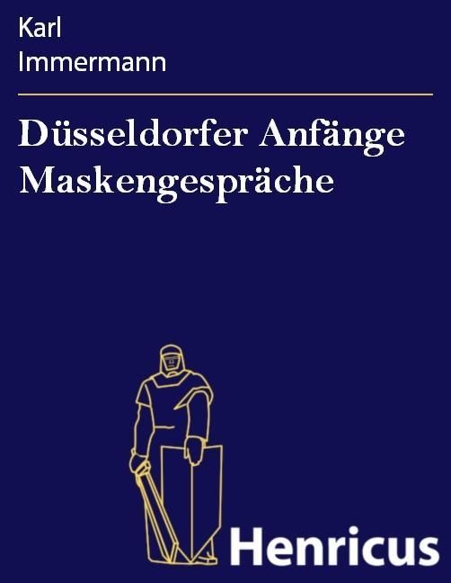 Produktbild: D&uuml;sseldorfer Anf&auml;nge Maskengespr&auml;che