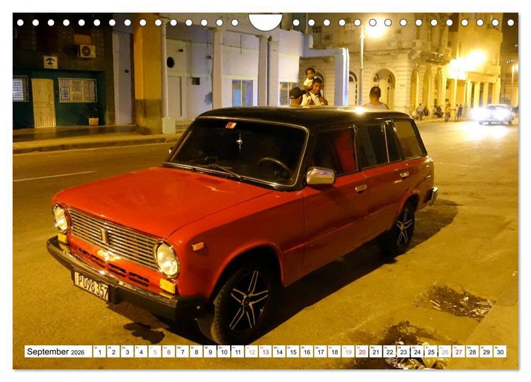 Produktbild: LADA KOMBI - Die sowjetische Auto-Legende WAS-2102 (Wandkalender 2026 DIN A4 quer), CALVENDO Monatskalender
