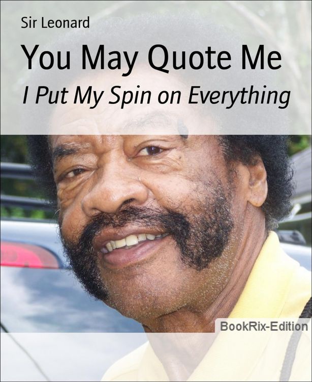 Produktbild: You May Quote Me