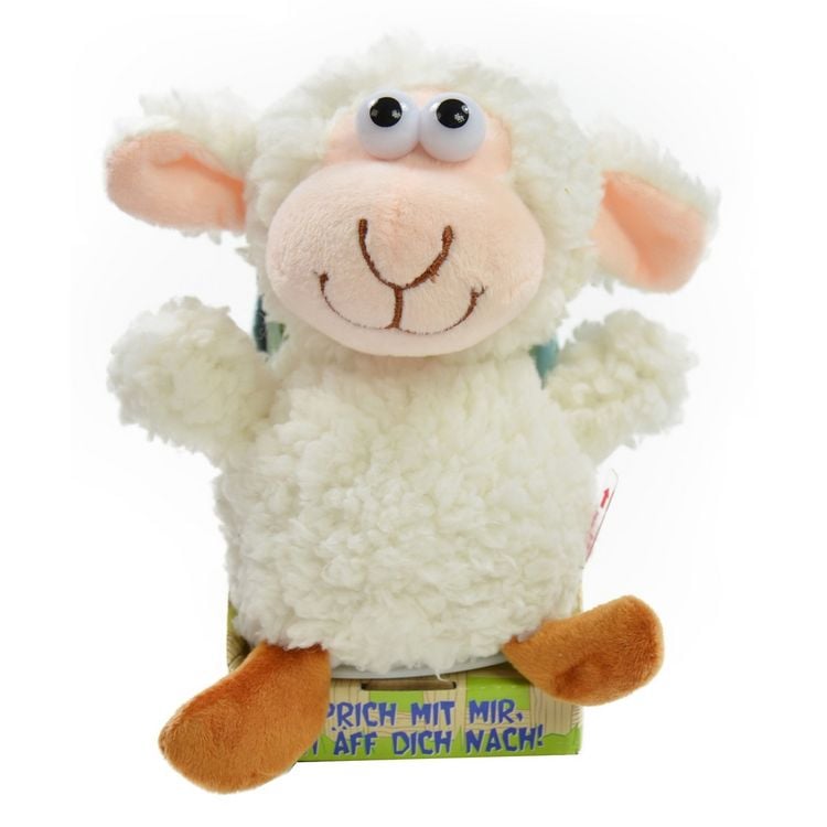 Produktbild: Laber Zottel-Schaf, sprechendes Kuscheltier