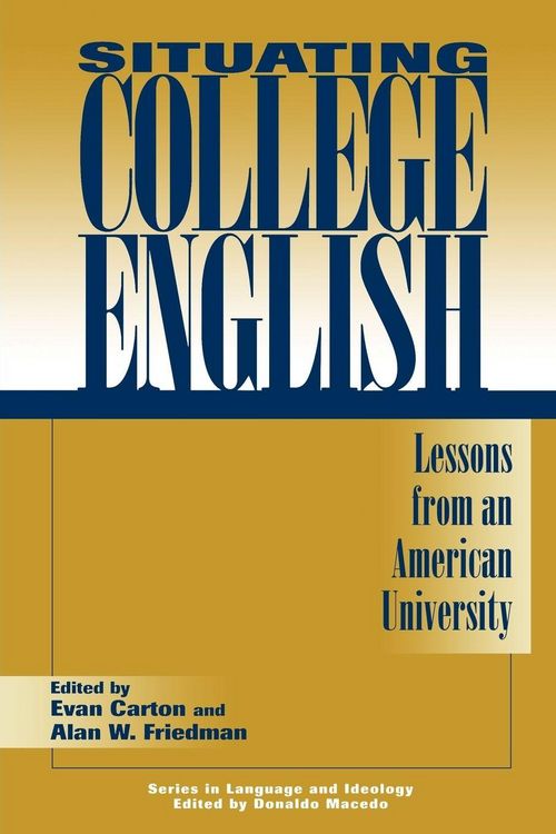 Produktbild: Situating College English