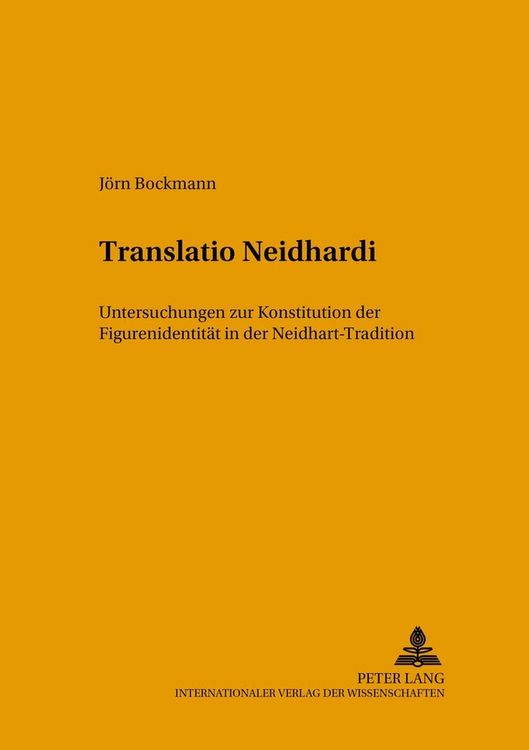 Produktbild: Translatio Neidhardi