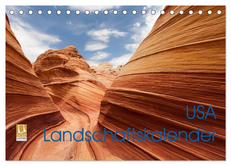 Produktbild: USA Landschaftskalender (Tischkalender 2026 DIN A5 quer), CALVENDO Monatskalender