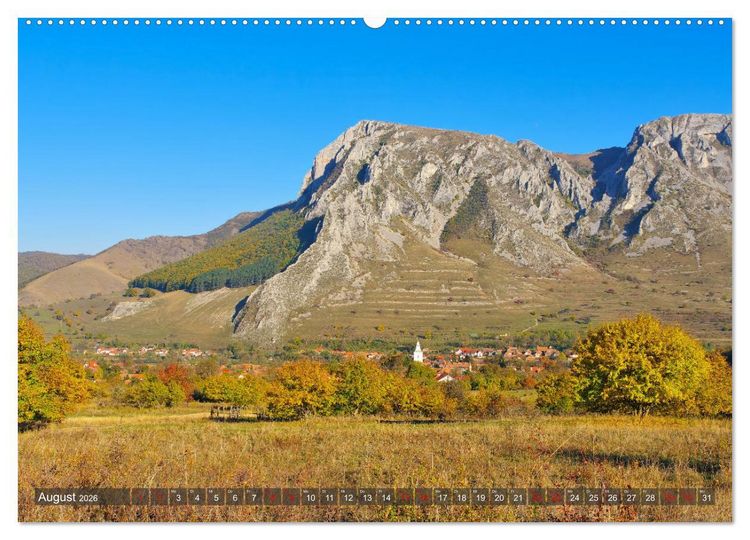 Produktbild: Trascau-Gebirge - Unterwegs im Apuseni-Bergland (hochwertiger Premium Wandkalender 2026 DIN A2 quer), Kunstdruck in Hochglanz