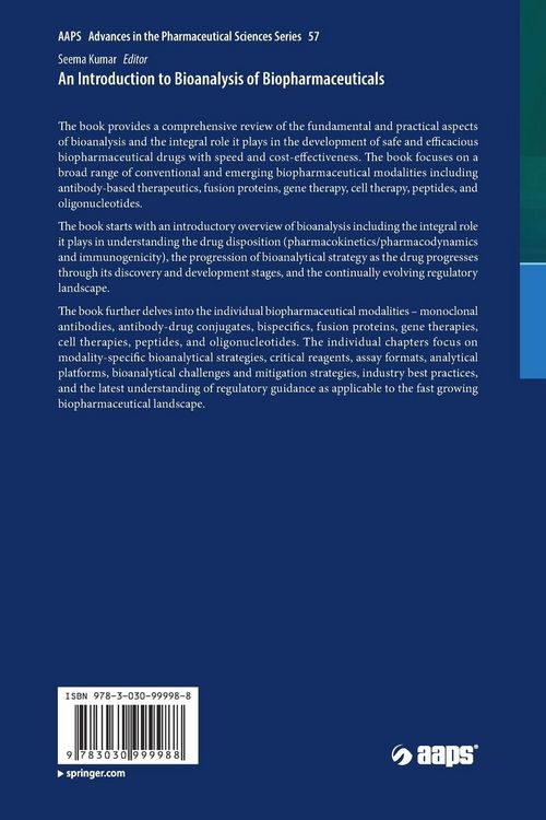 Produktbild: An Introduction to Bioanalysis of Biopharmaceuticals