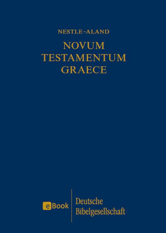 Produktbild: Novum Testamentum Graece