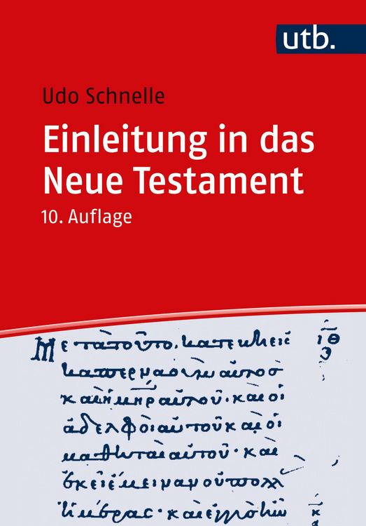 Produktbild: Einleitung in das Neue Testament