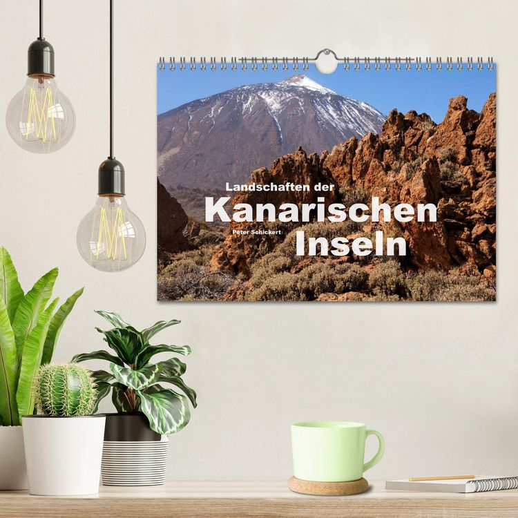 Produktbild: Landschaften der Kanarischen Inseln. (Wandkalender 2026 DIN A4 quer), CALVENDO Monatskalender