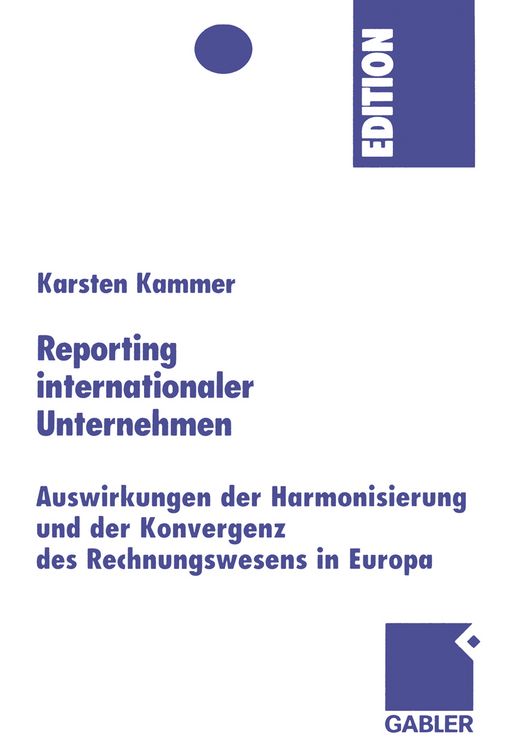 Produktbild: Reporting internationaler Unternehmen