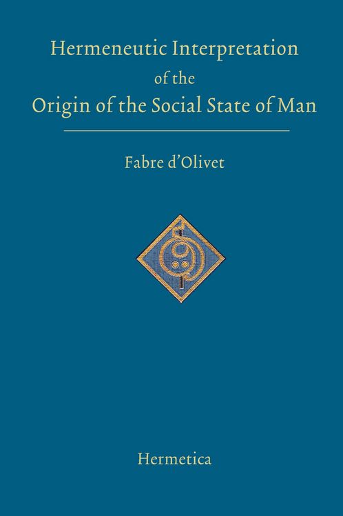 Produktbild: Hermeneutic Interpretation of the Origin of the Social State of Man