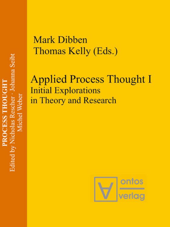 Produktbild: Applied Process Thought