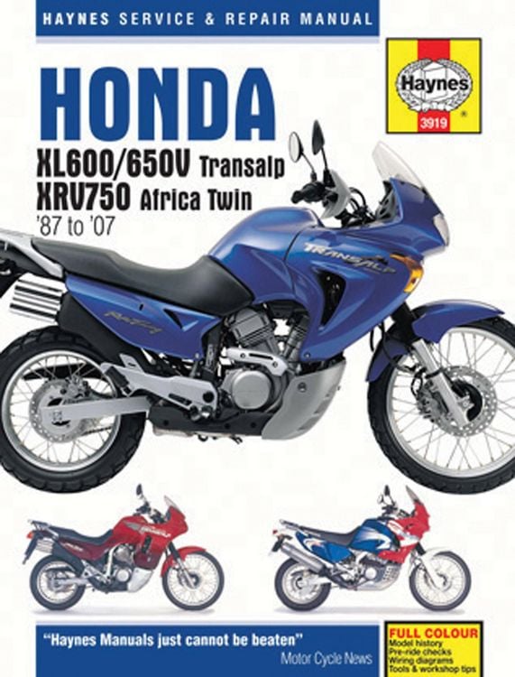 Produktbild: Honda XL600/650 Transalp & XRV750 Africa Twin (87 - 07)