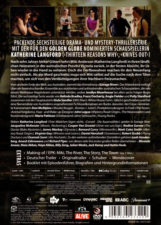 Produktbild: Savage River - Die komplette Thriller-Serie in 6 Teilen (Fernsehjuwelen) [2 DVDs]