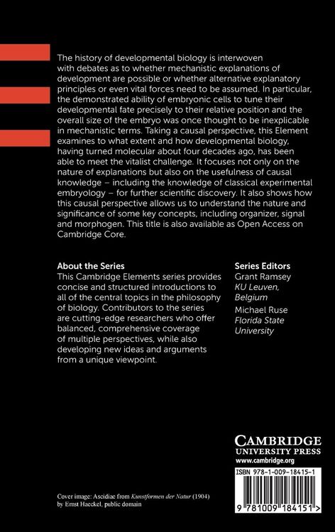 Produktbild: Philosophy of Developmental Biology