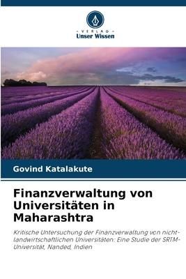 Produktbild: Finanzverwaltung von Universit&auml;ten in Maharashtra
