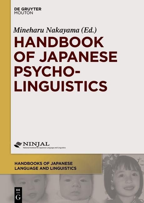 Produktbild: Handbook of Japanese Psycholinguistics