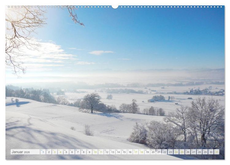 Produktbild: Wundersch&ouml;nes Oberbayern (hochwertiger Premium Wandkalender 2026 DIN A2 quer), Kunstdruck in Hochglanz