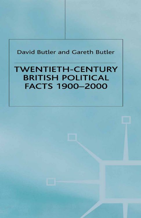 Produktbild: Twentieth-Century British Political Facts, 1900-2000