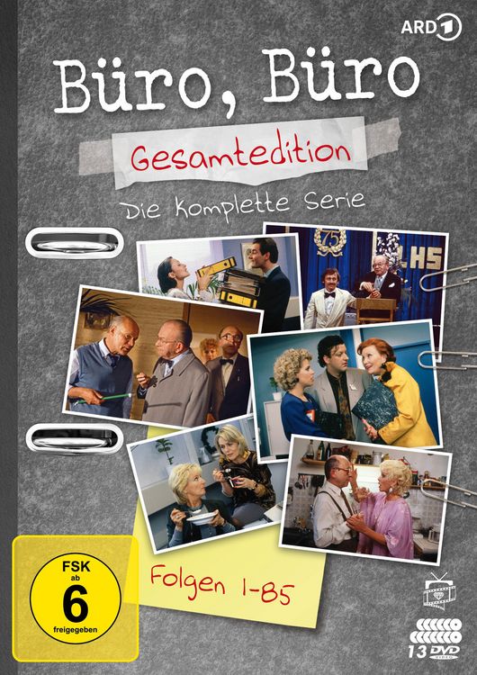 Produktbild: B&uuml;ro, B&uuml;ro - Gesamtedition: Die komplette Serie (Alle Folgen 1-85) (Fernsehjuwelen) [13 DVDs]