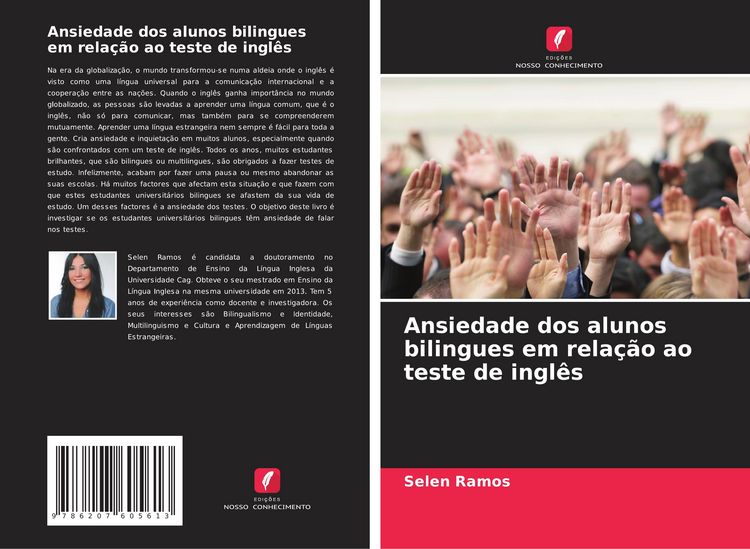 Produktbild: Ansiedade dos alunos bilingues em rela&ccedil;&atilde;o ao teste de ingl&ecirc;s