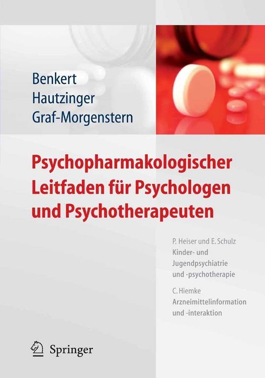 Produktbild: Psychopharmakologischer Leitfaden f&uuml;r Psychologen und Psychotherapeuten