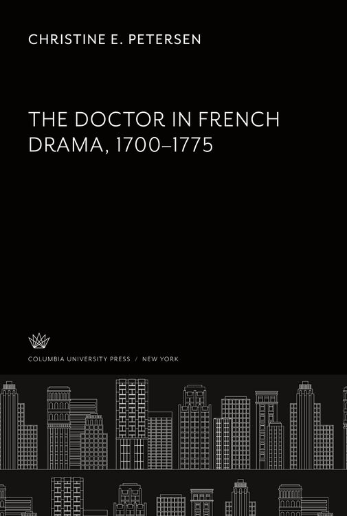 Produktbild: The Doctor in French Drama 1700-1775