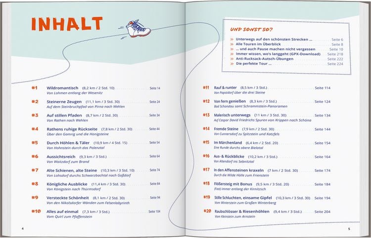 Produktbild: DUMONT Wanderzeit in der S&auml;chsischen Schweiz