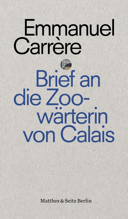 Produktbild: Brief an eine Zoow&auml;rterin aus Calais