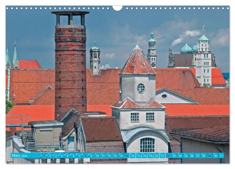Produktbild: Da schau her &ndash; Auxburg (Wandkalender 2026 DIN A3 quer), CALVENDO Monatskalender