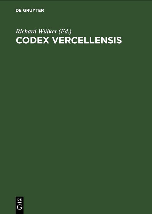 Produktbild: Codex Vercellensis