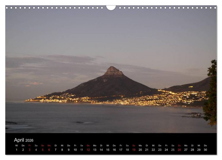 Produktbild: Kapstadt - Die sch&ouml;nste Stadt der Welt (Wandkalender 2026 DIN A3 quer), CALVENDO Monatskalender