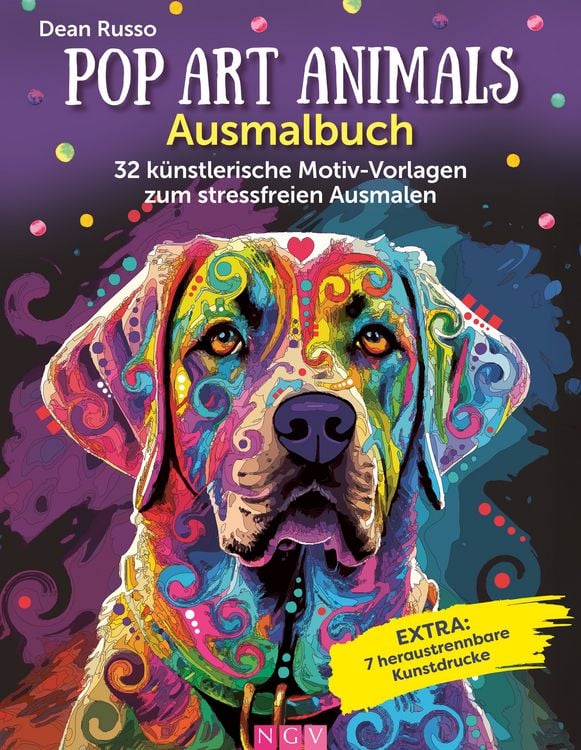 Produktbild: Pop Art Animals - Ausmalbuch