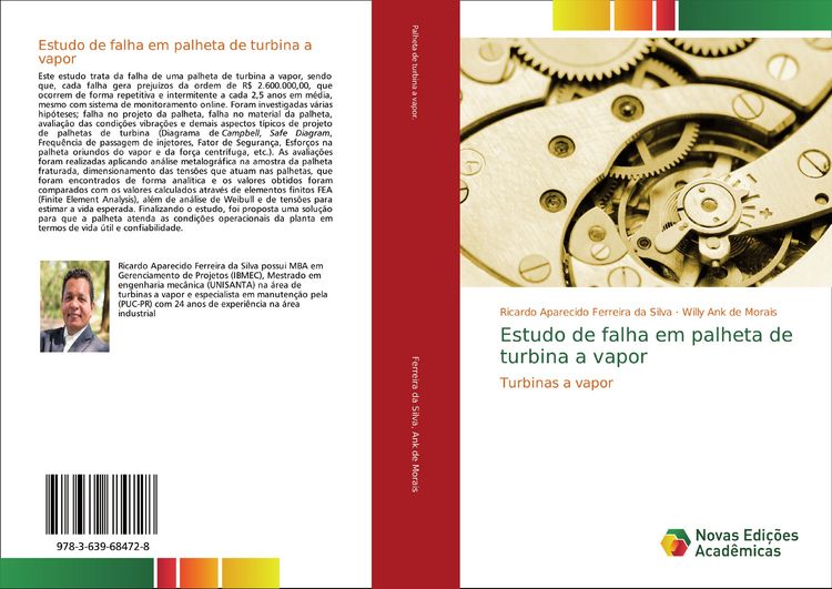 Produktbild: Estudo de falha em palheta de turbina a vapor