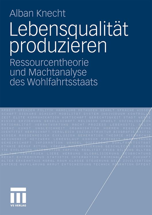Produktbild: Lebensqualit&auml;t produzieren