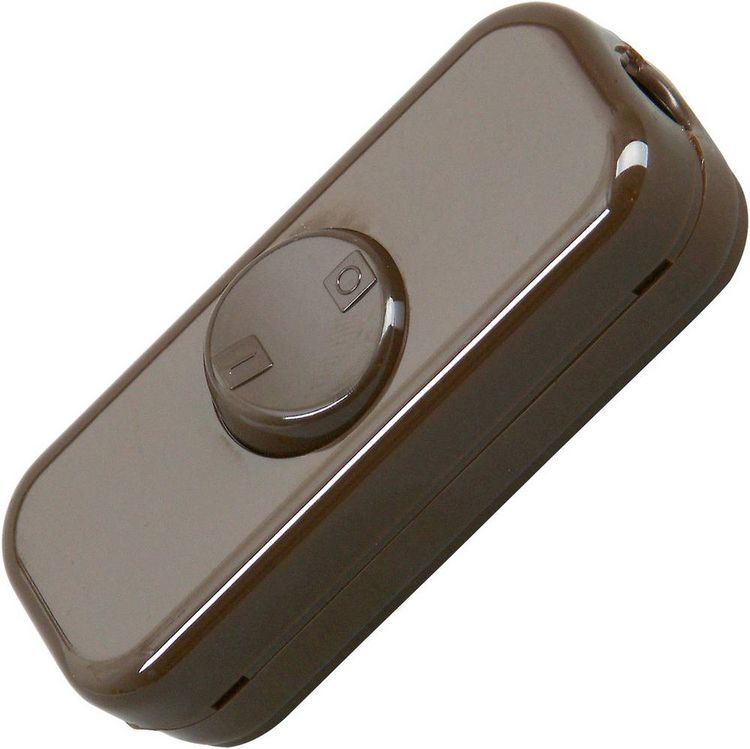 Produktbild: Kopp 193606003 Schnurschalter Braun 1 x Aus/Ein 10A 1St.